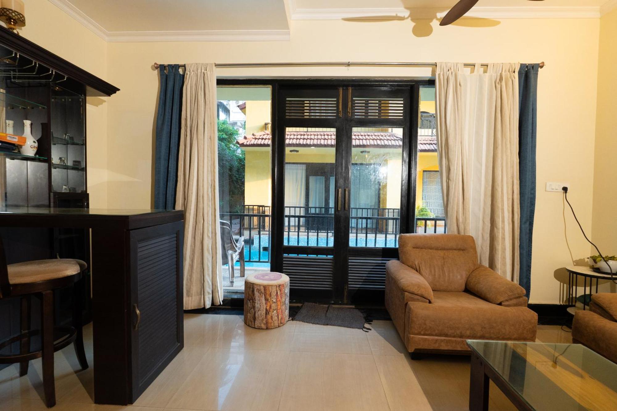 Villa M - Lagoon 4 Calangute 3Bhk Pool Facing, Breakfast Included Old Goa Exterior photo