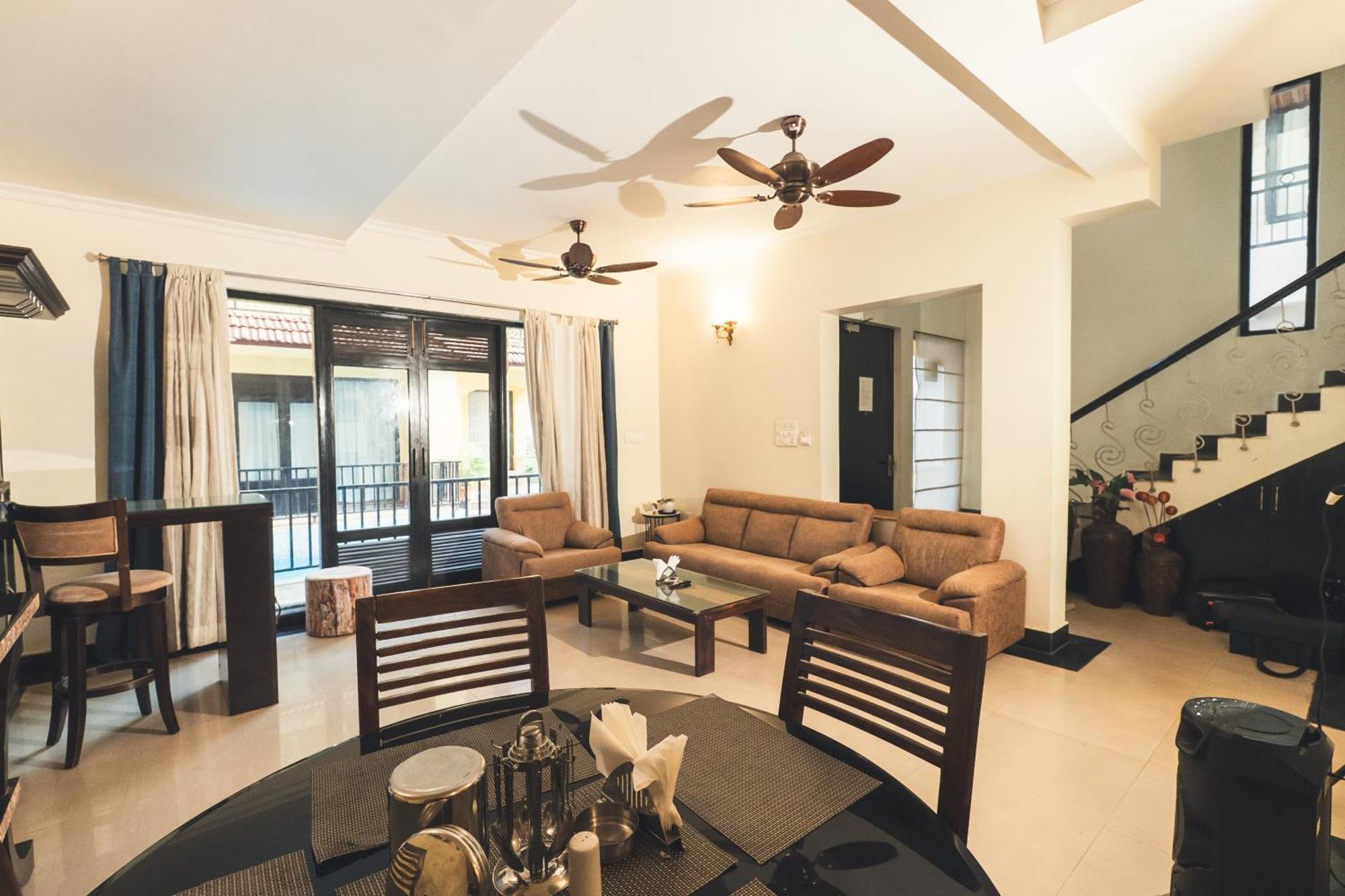 Villa M - Lagoon 4 Calangute 3Bhk Pool Facing, Breakfast Included Old Goa Exterior photo